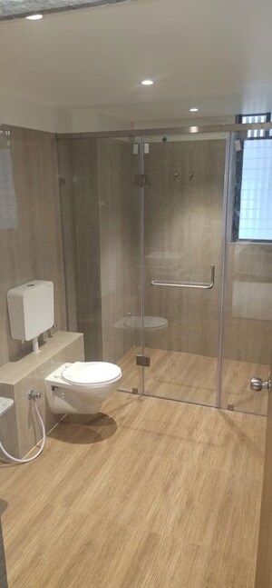 Bathroom in 3 BHK Apartment at Bhayli – for Sale