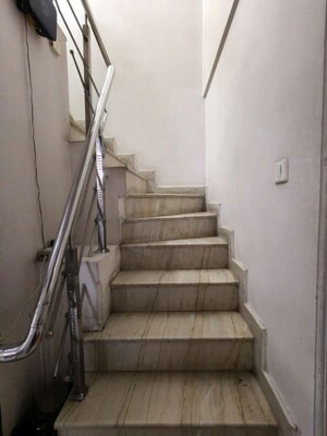 Staircase in 4 BHK Builder Floor at Pitampura – for Sale