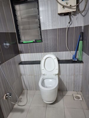Bathroom in 1 BHK Apartment at Tulsi Apartment, Spine Road – for Rent