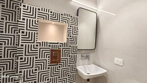 Bathroom in 1 BHK Builder Floor at Lajpat Nagar I – for Rent
