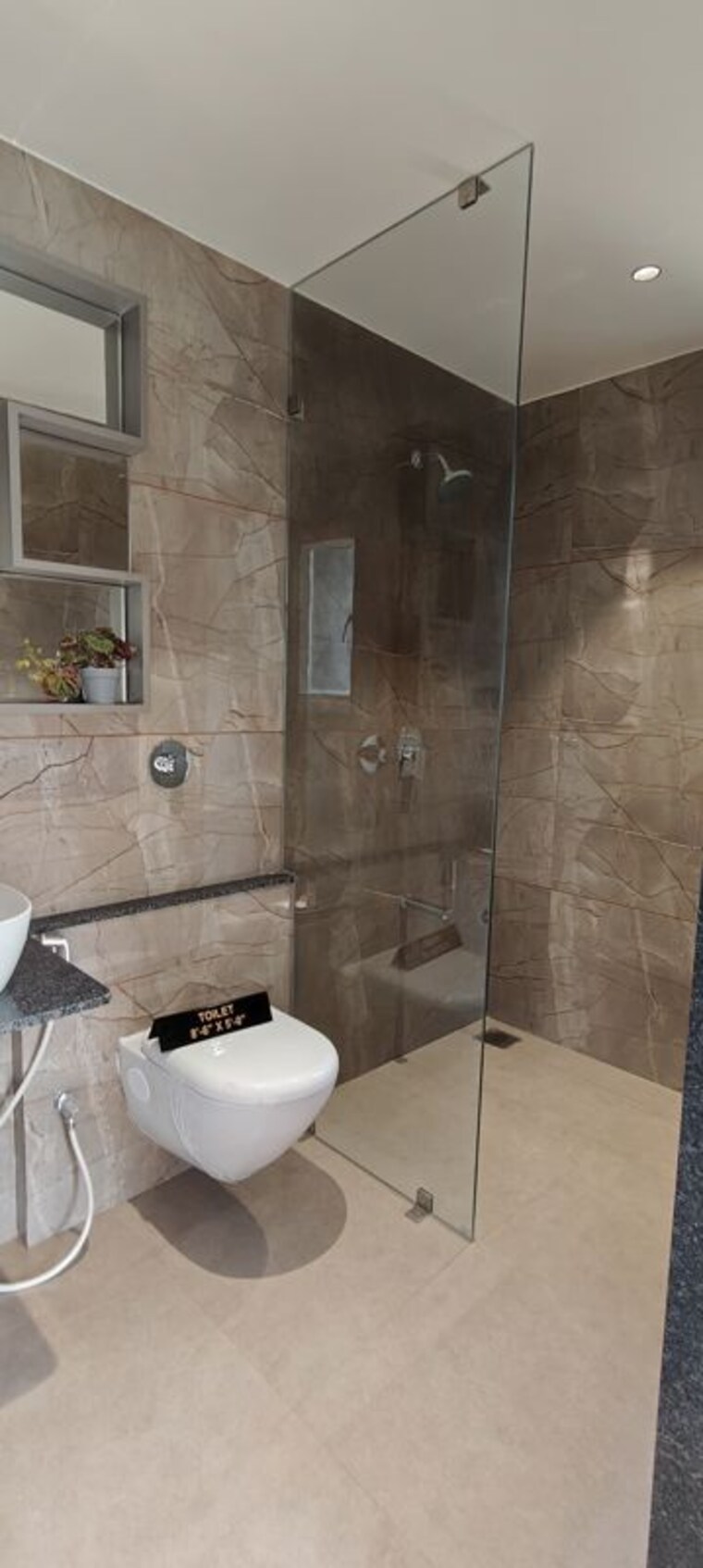 Bathroom, shree-mayur-44 3 Bedroom 1410 Sq.Ft. Apartment In Bhayli Vadodara 10451122