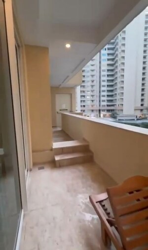 Balcony in 4 BHK Apartment at Ambience Creacions, Sector 22 – for Rent