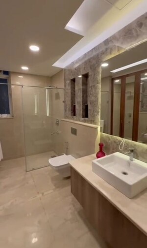 Attached Bathroom in 4 BHK Apartment at Ambience Creacions, Sector 22 – for Rent