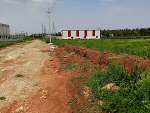 Plot Area in  Land at Devanahalli – for Rent
