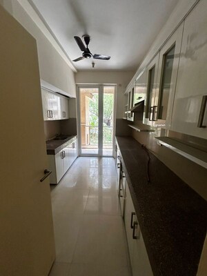Balcony in 3.5 BHK Apartment at Emaar Palm Premier, Sector 77 – for Rent