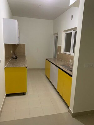Kitchen in 3 BHK Apartment at Pardos Okas Residency, Sushant Golf City – for Rent