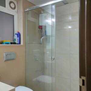 Bathroom in 2 BHK Apartment at Kanakia Silicon Valley, Powai – for Rent