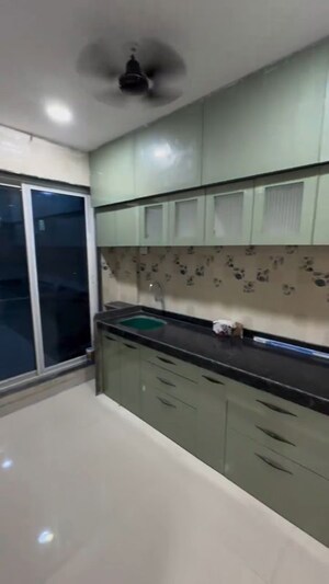 Kitchen in 1 BHK Apartment at Ulwe Sector 23 – for Rent