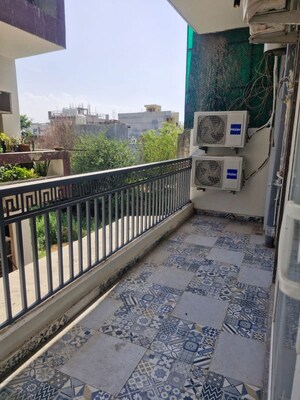 Balcony in 1 RK Builder Floor at Vipul Square, Sushant Lok I – for Rent