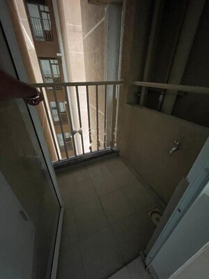Balcony in 2 BHK Apartment at Godrej Aqua Vista, Keshav Nagar – for Rent