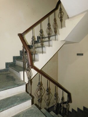 Staircase in 3 BHK Builder Floor at Greater Kailash I – for Sale