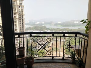 Balcony in 4 BHK Apartment at Hiranandani Gardens Odyssey I II, Powai – for Sale