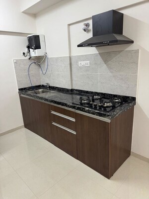 Kitchen in Studio Apartment at Gera World of Joy, Kharadi – for Sale