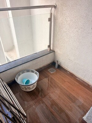 Bathroom in Studio Apartment at Gera World of Joy, Kharadi – for Sale