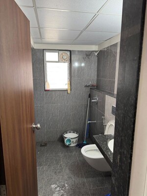 Bathroom in Studio Apartment at Gera World of Joy, Kharadi – for Sale