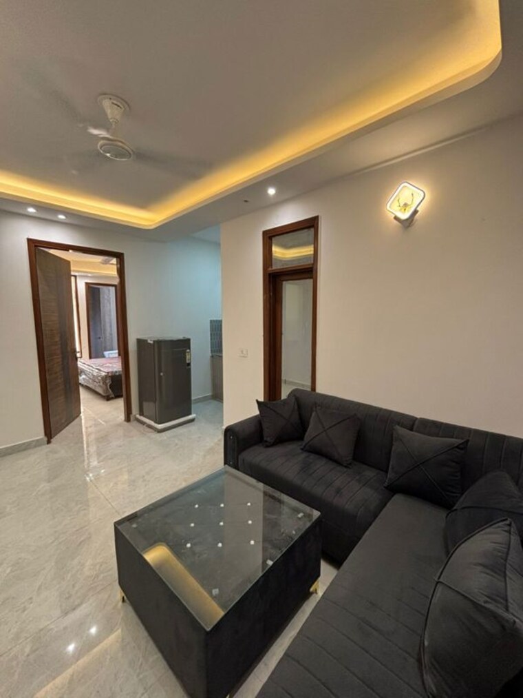 Living Room, saket 1 Bedroom 500 Sq.Ft. Builder Floor In Saket Delhi 10451325