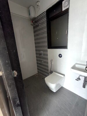 Bathroom in 1 BHK Apartment at Neminath Nemi Bhavan, Goregaon West – for Rent