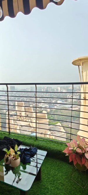 Balcony in 3 BHK Apartment at Nahar Mimosa and Mirabilis, Chandivali – for Rent