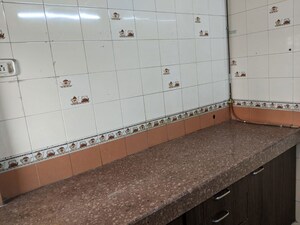 Bathroom in 1 BHK Apartment at Rutu Estate, Brahmand – for Rent