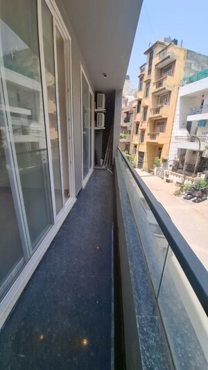 Balcony in 3.5 BHK Builder Floor at Jasola Vihar – for Sale