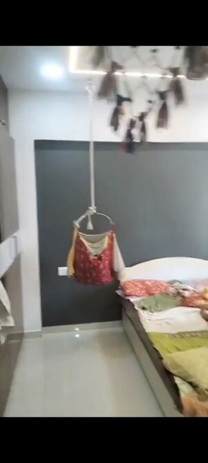 Master Bedroom in 1 BHK Apartment at Shree Vaishnavi Heights, Owale – for Rent