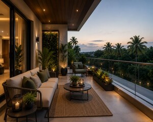 Living Room in 3 BHK Villa at Chembukkav – for Sale