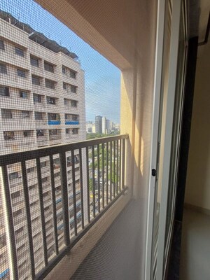 Balcony in 2 BHK Apartment at Raunak Residency Thane, Pokhran Road No One – for Rent