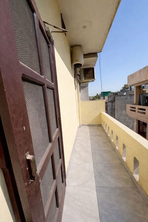 Balcony in 3 BHK Builder Floor at Gulmohar Park – for Sale