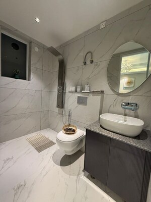 Bathroom in 3 BHK Apartment at Preet Colony – for Sale