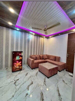 Bedroom in 1 BHK Builder Floor at Chattarpur – for Rent