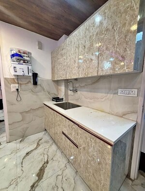 Kitchen in 1 BHK Builder Floor at Chattarpur – for Rent