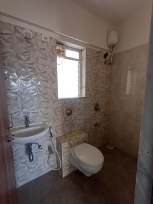 Bathroom in 2 BHK Apartment at Raunak Residency Thane, Pokhran Road No One – for Rent