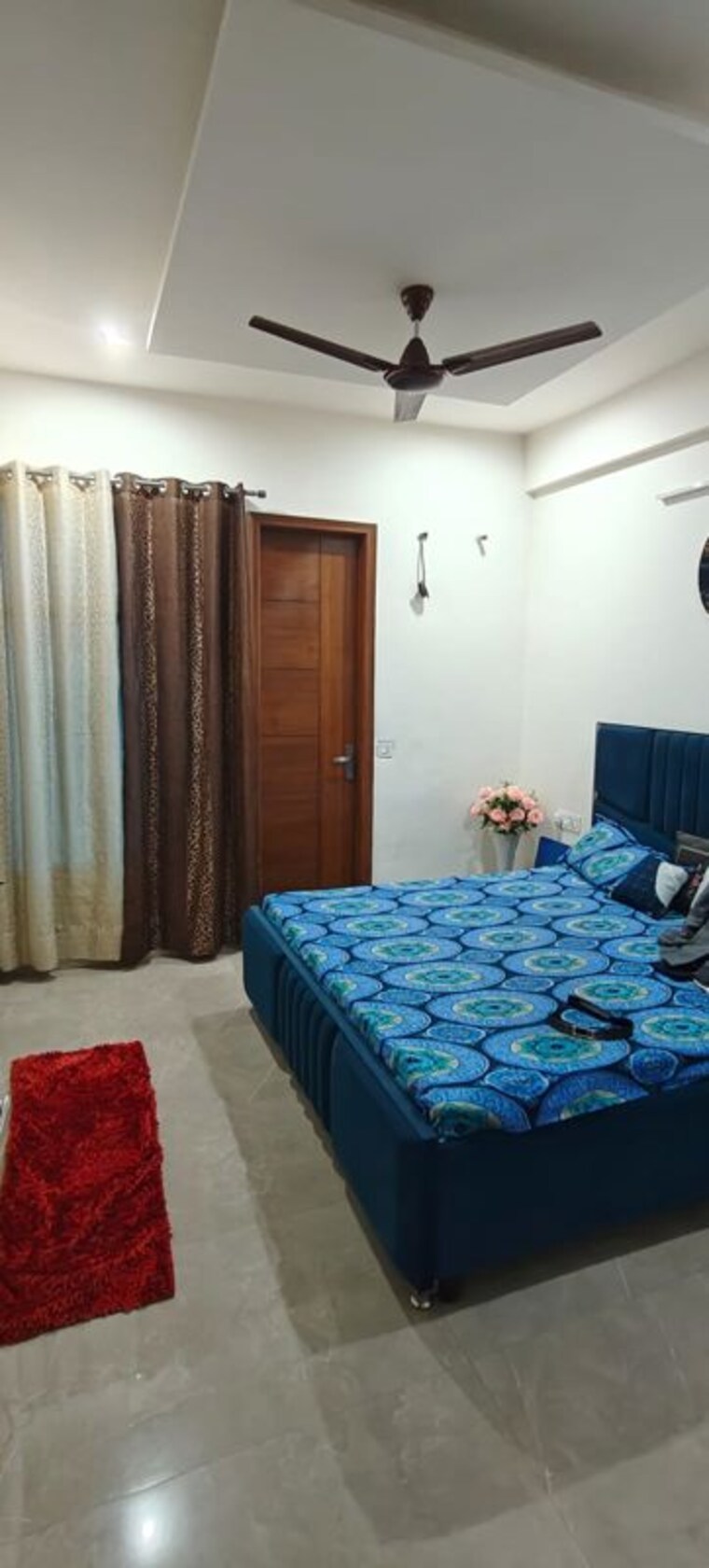 Bedroom, vip road 3 Bedroom 1350 Sq.Ft. Apartment In Vip Road Zirakpur 10448565