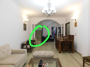 Balcony in 3 BHK Builder Floor at Malviya Nagar – for Rent