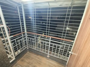Balcony in 1 RK Apartment at Buttepatil Gulab Heights, Shivajinagar – for Rent