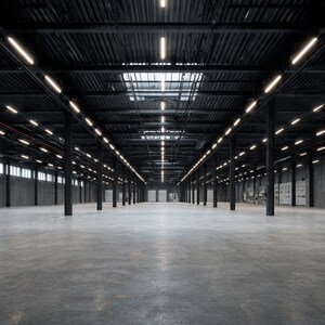 Staircase in  Warehouse at Anagalapura – for Rent