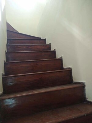 Staircase in 3 BHK Apartment at Vaibhav Vilas CHS, Majiwada – for Rent