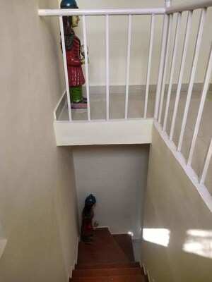 Staircase in 3 BHK Apartment at Vaibhav Vilas CHS, Majiwada – for Rent