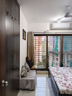 Bedroom in 2 BHK Apartment at Acme Ozone, Manpada – for Rent