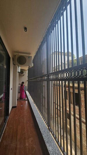 Balcony in 3.5 BHK Builder Floor at Vasant Kunj – for Sale