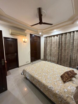 Bedroom in 3.5 BHK Builder Floor at Vasant Kunj – for Sale