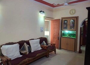 Living Room in 2 BHK Builder Floor at Vasant Apartment Mayur Vihar, Mayur Vihar 1 – for Rent