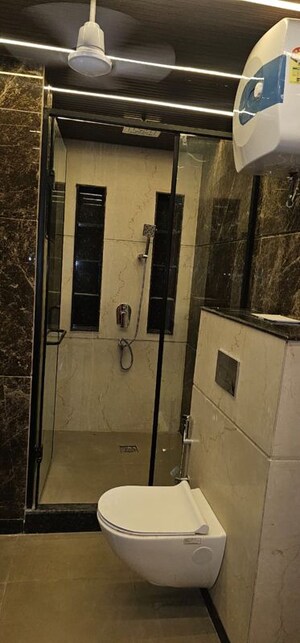 Bathroom in 4 BHK Builder Floor at Sushant Lok I – for Sale