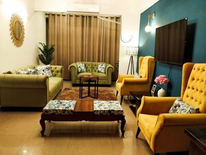 Living Room in 4 BHK Independent House at Vasundhara Sector 13 – for Sale