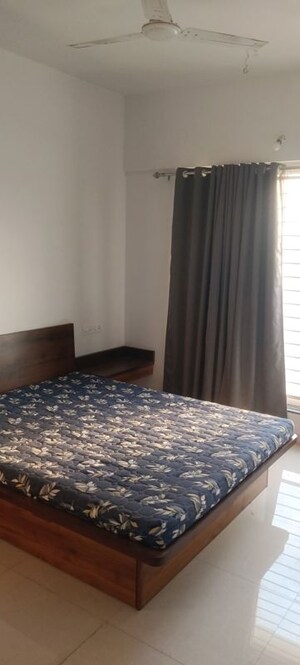 Bedroom in 2 BHK Apartment at Goel Ganga Altus, Kharadi – for Rent