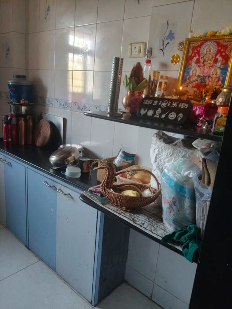 Kitchen, girikunj-chs 2 Bedroom 650 Sq.Ft. Apartment In Ghodbunder Road Thane 10451784