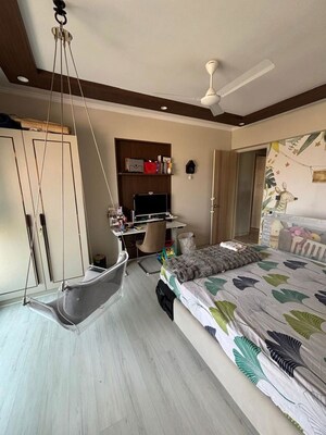 Master Bedroom in 4 BHK Apartment at Raj Infinia, Malad West – for Sale