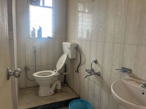 Bathroom in 1 BHK Apartment at Gera Shrishti, Wagholi – for Rent