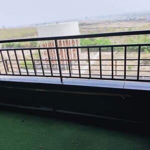 Balcony in 2 BHK Apartment at Mantra Montana Phase 1, Dhanori – for Rent