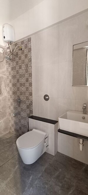 Bathroom in 3 BHK Apartment at Majestique Towers, Kharadi – for Rent